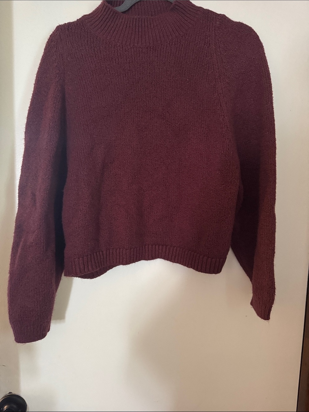 Old Navy Wine Burgundy Turtleneck Sweater
